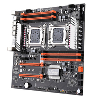 X79 Motherboard CPU Ganda LGA 2011, E-ATX Papan Utama USB3.0 SATA3 PCI-E 3.0 16X PCI-E NVME M.2 SSD Mendukung Prosesor Xeon
