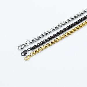 Collar Simple <span class=keywords><strong>de</strong></span> Perlas Cuadradas <span class=keywords><strong>de</strong></span> <span class=keywords><strong>Acero</strong></span> <span class=keywords><strong>Inoxidable</strong></span> con Cadena Patrón <span class=keywords><strong>de</strong></span> Constelación <span class=keywords><strong>de</strong></span> Moda <span class=keywords><strong>para</strong></span> Hombres Mujeres Ropa <span class=keywords><strong>de</strong></span> Pelo Regalo <span class=keywords><strong>de</strong></span> Equipaje - Product Image 5
