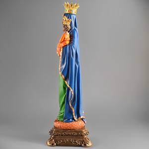 Statue Cattoliche in Resina, Madonna Cristiana, Figurina Religiosa di Santa <span class=keywords><strong>Barbara</strong></span> Africana, 43 cm di Altezza - Product Image 5
