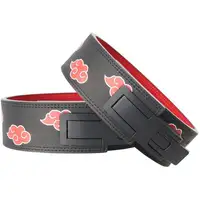 Amazoncom  HOLIDAY SALE 暁 Akatsuki Powerlifting Belt  Limited Edition  Anime Custom Weightlifting Belt with Lever Belt Function and Prong  Adjustability  Heavy Duty Gym Belt for Strength Athletes Powerlifters and