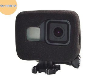 Pare-brise de la caméra <span class=keywords><strong>GoPro</strong></span> <span class=keywords><strong>HERO8</strong></span> Pare-brise Vent Couche Bruit Vent-Couche Couverture pour <span class=keywords><strong>GoPro</strong></span> Hero 8 Noir - Product Image 2