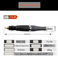 Tayvan Liquan Ultrasonik Öğütücü Pnömatik Dosya Makinesi AIR05/TU03/ARA600U/993N Hava Tüketimi Yok