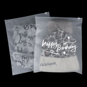 Bolsas de Polietileno Transparentes con Cierre Zip, Personalizadas con Logotipo, de Alta Calidad, para Empacar Ropa y Ropa Interior - Product Image 5