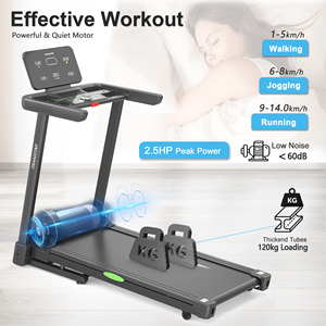 Caminadora Eléctrica Plegable para Ejercicio en Casa, Cinta de Correr <span class=keywords><strong>con</strong></span> Inclinación - Product Image 4