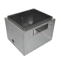 Haute précision découpe laser pliage soudage acier inoxydable 304 boîtier boîtier armoire de commande industrielle