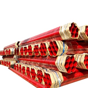 ASTM A59 4 "114mm chữa cháy phun nước rãnh cả hai đầu màu đỏ sơn ống chiến đấu chữa cháy hàn ống thép carbon hàn ống - Product Image 6