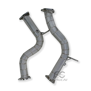 Collettore di Scarico Sportivo Downpipe per Porsche Cayenne E-Hybrid 3.0T 2011-2018, Isolamento e Potenziamento per Porsche Cayenne 958 - Product Image 5