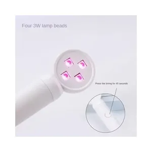 Séchoirs à ongles Shell Lampe UV Séchoir Mini Machine de pothérapie d'oeufs à un doigt Séchage rapide Portable Vernis Durci Manucure Outils