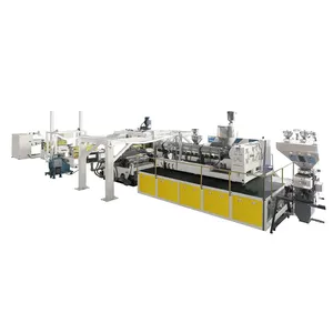 Máquina para fabricar láminas de polietileno PET PLA PP PE de película plástica