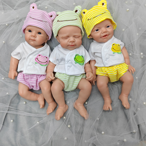 Poupée Reborn d'artiste de collection, 12 pouces, réaliste, nouveau-<span class=keywords><strong>n</strong></span>é, en silicone platine, bébé fille, faite à <span class=keywords><strong>la</strong></span> main, cadeau pour <span class=keywords><strong>la</strong></span> chambre d'enfant - Product Image 2