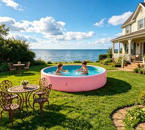 <span class=keywords><strong>Piscina</strong></span> Gonfiabile Grande per Adulti, Resistente, per Feste in Giardino e Bagno all'Aperto per Famiglie - Product Image 6