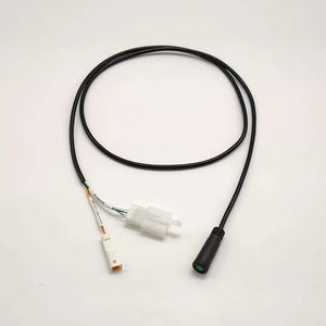 Cable de acelerador y bocina M8 de 90cm personalizado de fábrica, enchufe impermeable de 2-6 núcleos de alta calidad, aplicación de bicicleta eléctrica y motocicleta - Product Image 1