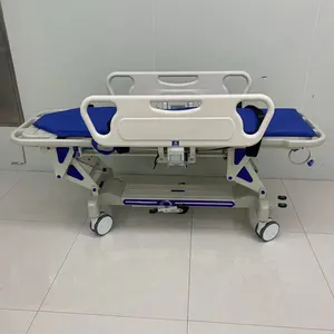 ABS 병원 구급차 들것 2 기능 의료 환자 이송 트롤리