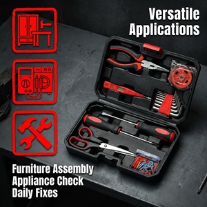 Clés Allen 45 pièces, kit d'outils de réparation général pour l'assemblage de meubles et les travaux de bricolage - Product Image 1
