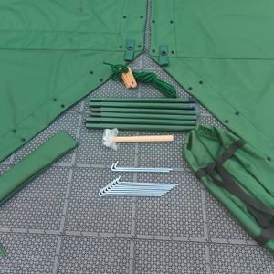 Tienda de Campaña para Acampar al Aire Libre, Impermeable, de Oxford, Modelo <span class=keywords><strong>Twin</strong></span> Peaks BC Park, de un Solo Nivel, para 2 Personas, Resistente al Viento, Ignífuga y con Protección Solar - Product Image 4