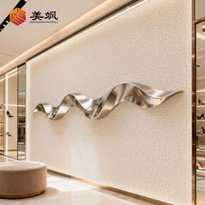 Revestimiento de Piedra Cerámica Suave para Paredes Interiores y Exteriores, Acabado Granito <span class=keywords><strong>Mate</strong></span>, Impermeable, Ignífugo, Duradero - Product Image 6