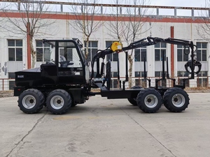 Caricatore di Tronchi Certificato CE con Gru e Rimorchio con Pinza per Legname, Capacità Nominale 5 Tonnellate, Rotazione a 360 Gradi per Fattoria e <span class=keywords><strong>Foresta</strong></span> - Product Image 3