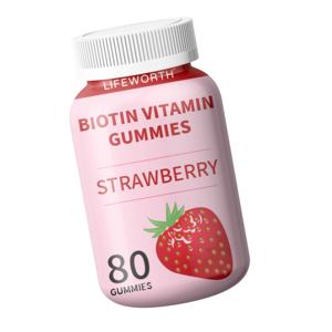 Lifeworth-suplemento para el crecimiento del cabello, suplemento para el cabello de biotina, a precio de fábrica, OEM - Product Image 5