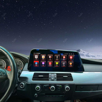 Radio mobil BMW Seri 5 E60 2003-2008, pemutar Multimedia otomatis Android layar sentuh unit utama Radio mobil Android Stereo