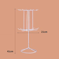 Étagère rotative personnalisée Étagère de rangement pour peignes Étagères métalliques Étagères de rangement à roulettes avec roulettes