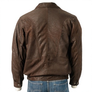 Premium Real Sheep Hide <b>Leather</b> <b>Jacket</b> For Men Fashionable And <b>Long</b> Lasting Comfort Durable Classy Outerwear Soft Premium Style - Product Image 2