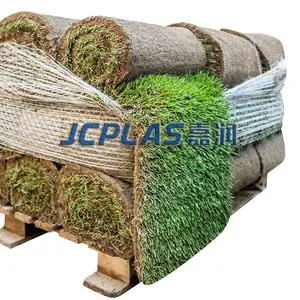 Advanced Breathable Stretch Pallet Wrap Net /FlexNet for Turf transportation storge packaging
