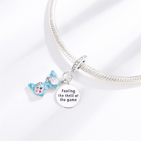 Breloques Pan Charms en argent, manette de jeu, perles compatibles avec bracelet original, bijoux pour gamer, fille, nièce, anniversaire, Berluque