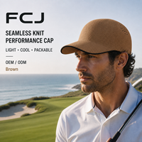 Gorra Deportiva Ultraligera, Plegable, Tejido Sin Costuras, Transpirable, de Secado Rápido, Lavable, Incrushable, con Recuperación de Forma, Perfil Bajo, OEM