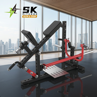 Machine à Rameur T-Bar à Support Thoracique Professionnelle SK-K29 à Charge de Plaques pour Centres de Fitness, Hôtels et Clubs