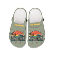 Nouvelles mules et sabots d'extérieur tendance en EVA pour jardin, sandales à plateforme, sabots d'été unisexes imprimés