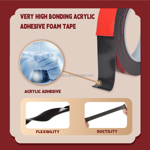 Nastro biadesivo in schiuma acrilica resistente all'acqua per esterni, per montaggio - Product Image 5