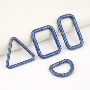 Conectores de correa de Color para bolso, hebilla cuadrada de Metal, Kit de hebillas de Metal para correa de bolso - Product Image 2
