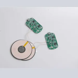 QiPCBワイヤレス充電モジュール12v回路基板3コイル15Wワイヤレス充電器pcbausbタイプc 24v 36V 15w pcbaモジュール