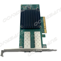 Tarjeta Adaptadora de Red Connect X-5 SFP28 de Doble Puerto, Interfaz PCIe 3.0 X8, 10/25GbE, Piezas de Computadora MCX512A-ACUT