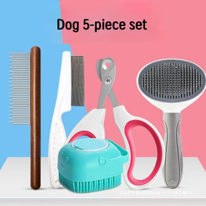 ペット用品完全な猫の櫛列櫛針櫛ノミ猫の髪のクリーニング修理釘 - Product Image 6