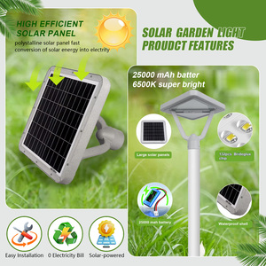 Lámpara Solar LED para Caminos <span class=keywords><strong>de</strong></span> Aleación <span class=keywords><strong>de</strong></span> Aluminio Fundido a Presión con Clasificación IP65 para Campos <span class=keywords><strong>de</strong></span> Golf - Product Image 6