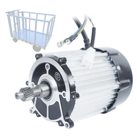 Moteur de tricycle à aimant permanent 48V-60V 1000W BLDC sans balais différentiel IP54 haute efficacité 3200 tr/min moto électrique