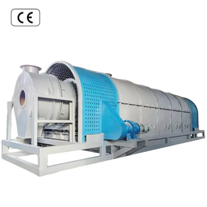 Horno de carbonización continua de la máquina de fabricación de carbón de coco para biochar - Product Image 1