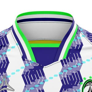 Sublimatie effen heren volledig bedrukte voetbalshirt goedkope shirts training voetbalkleding voetbaltenues - Product Image 3