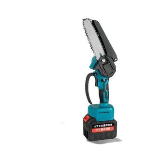 Scie à chaîne professionnelle industrielle rechargeable 21V avec moteur sans balais, scie à perche pour bois avec certification - Product Image 5