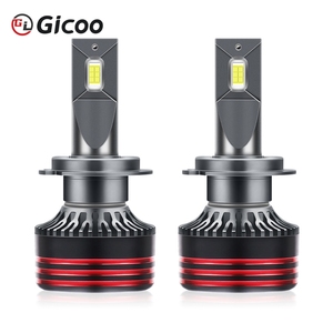 ไฟหน้ารถยนต์ LED รุ่น M8Pro ราคาโรงงาน ขายดี รุ่นใหม่ H1 H4 H11 9006 กำลังไฟ 130W ความสว่าง 20000LM แสงขาว 6000K หลอดไฟ LED H3 9005 H7 - Product Image 1