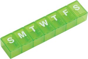 Customization <b>Tablet</b> Reminder <b>7</b> Day Pill Box With <b>7</b> Compartments to Hold Vitamins - Product Image 4