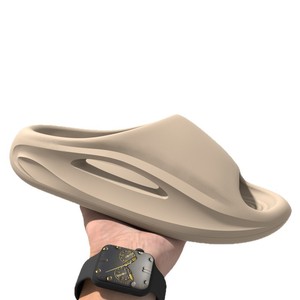 Nouvelles pantoufles compensées à bout ouvert 2025, antidérapantes, respirantes, à semelle épaisse, en EVA, pour l'extérieur, avec logo personnalisé pour hommes et femmes - Product Image 1