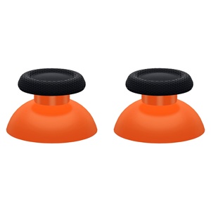 EXtremeRate อะนาล็อกสติ๊กสีส้มและสีดำ สำหรับจอยคอนโทรลเลอร์ PS5 และ PS4 ทุกรุ่น - Product Image 3