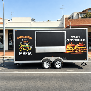 Breakfast Food Trailer Catering Food Trailer 16.5ft Mobile Catering Food Trailer Food Truck Business Food Cart - Product Image 2