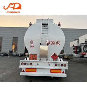 Semi-remorque citerne à carburant en alliage d'aluminium FUDENG personnalisée à 3 essieux, 42 CBM, pour le <span class=keywords><strong>transport</strong></span> de diesel et d'essence - Product Image 2
