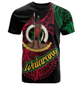 Camisetas Estampadas Polinesias de Vanuatu, Fabricación Personalizada en Fábrica, Camisetas Gráficas de Secado Rápido - Product Image 1