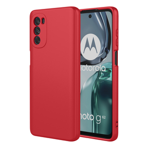 Entrega rápida Silicona líquida Funda colorida a prueba de golpes Funda trasera de silicona para Moto G62 5G - Product Image 1