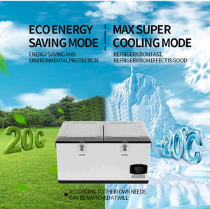 Unidad de Refrigeración para Camiones de Gran Capacidad (95L) con Energía Solar, Refrigerador y Congelador para Alimentos y Bebidas - Product Image 4