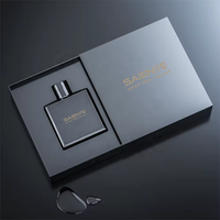 Boîte cadeau en papier pour bijoux, écologique, avec logo personnalisé en relief, recyclable, faite à la main, pliable, rigide, pour collier, bracelet, bagues